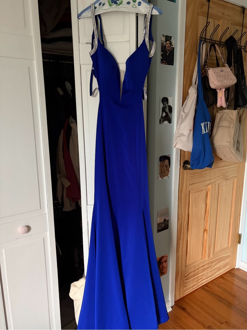 Royal Blue Prom Dress size 4
